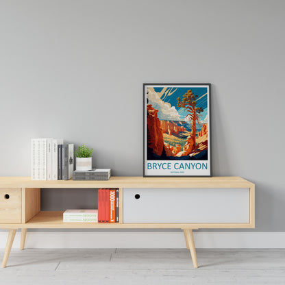 Bryce Canyon National Park Travel Print Wall Art Bryce Canyon National Park Wall Hanging Home Décor Bryce Canyon National Park Gift Art