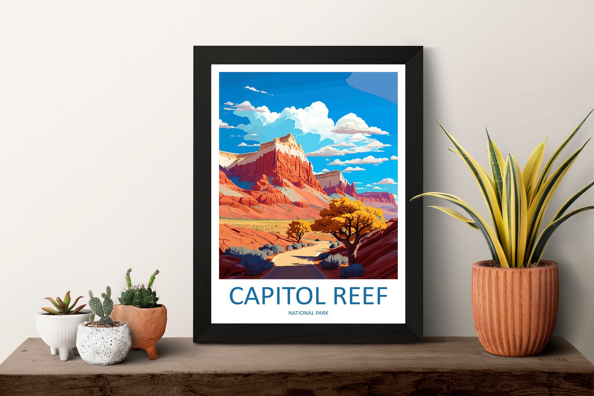 Capitol Reef National Park Travel Print Wall Art Capitol Reef National Park Wall Hanging Home Décor Capitol Reef National Park Gift Art