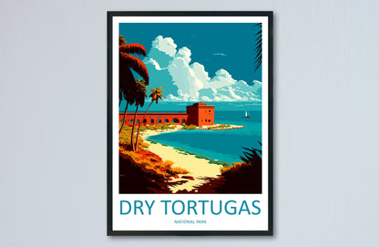 Dry Tortugas National Park Travel Print Wall Art Dry Tortugas National Park Wall Hanging Home Décor Dry Tortugas National Park Gift Art