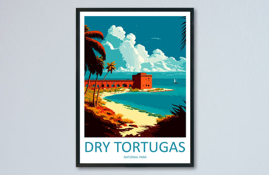Dry Tortugas National Park Travel Print Wall Art Dry Tortugas National Park Wall Hanging Home Décor Dry Tortugas National Park Gift Art
