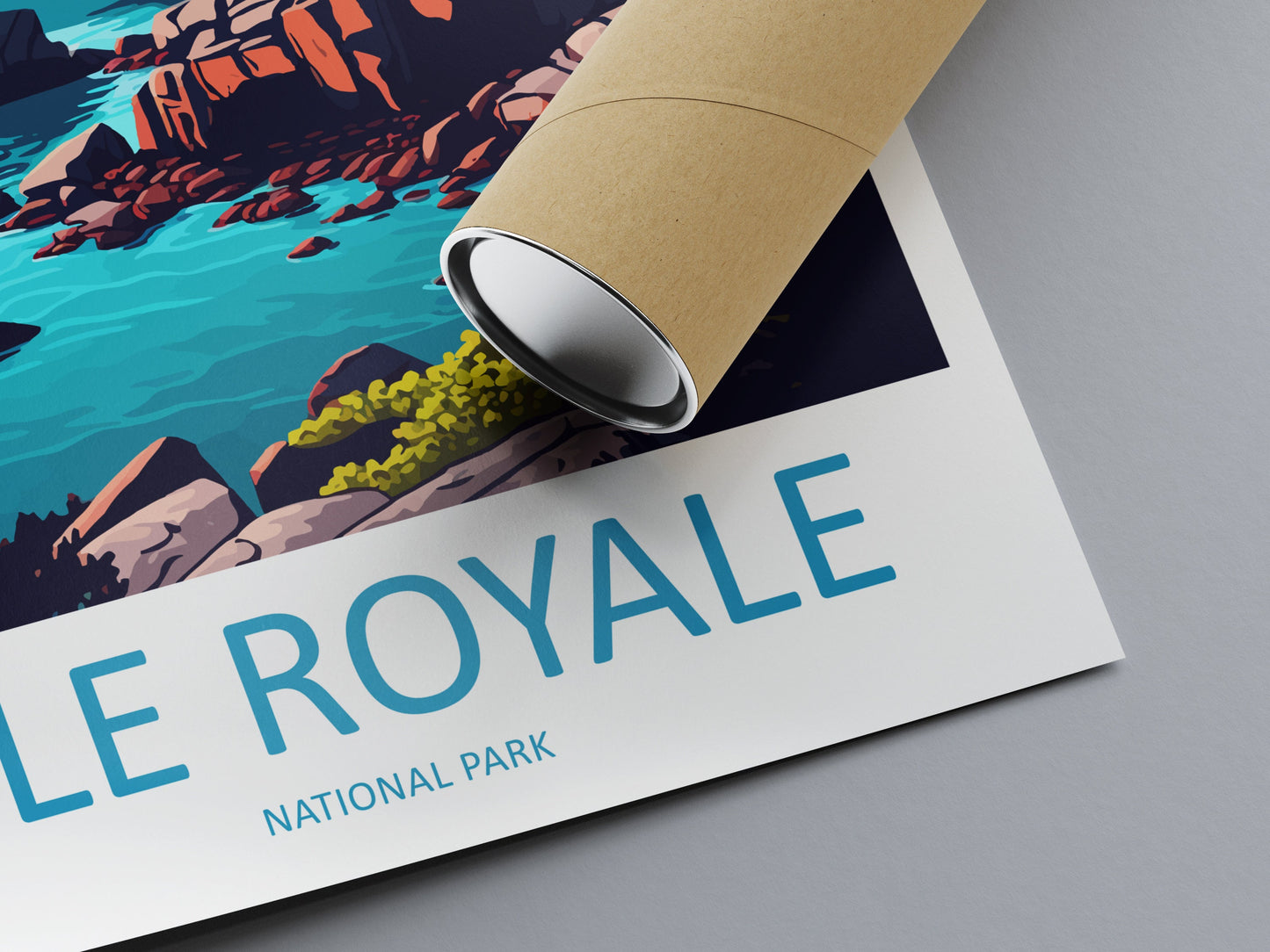 Isle Royale National Park Travel Print Wall Art Isle Royale National Park Wall Hanging Home Décor Isle Royale National Park Gift Art