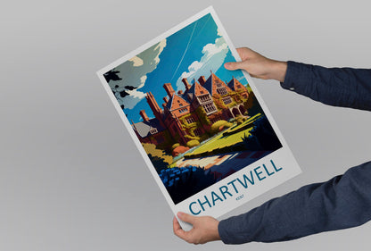 Chartwell Travel Print Wall Art Chartwell Wall Hanging Home Decoration Chartwell Gift Art Lovers Wall Art Print Art Chartwell Travel Art