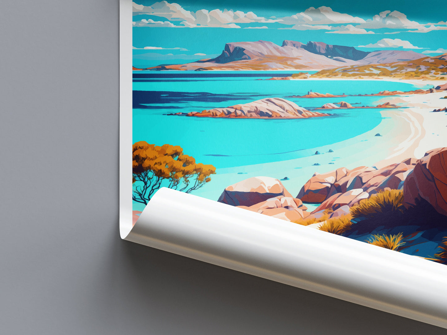 Esperance Travel Print Wall Art Esperance Wall Hanging Home Décor Esperance Gift Art Lovers Wall Art Australia Travel Print Esperance