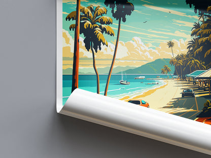 Port Douglas Travel Print Wall Art Port Douglas Wall Hanging Home Décor Port Douglas Gift Art Lovers Wall Art Australia Travel Print