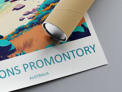 Wilsons Promontory Travel Print Wall Art Wilsons Promontory Wall Hanging Home Décor Wilsons Promontory Gift Art Lovers Wall Art Australia