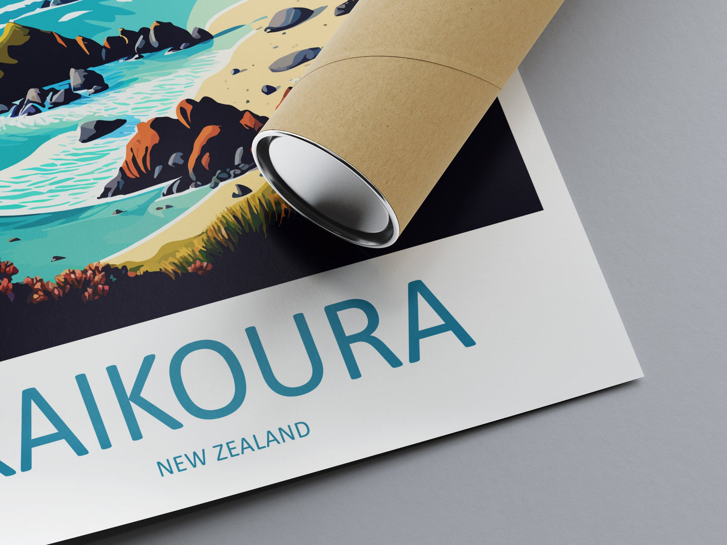 Kaikoura Travel Print Wall Art Kaikoura Wall Hanging Home Décor Kaikoura Gift Art Lovers New Zealand Art Lover Gift Print Art