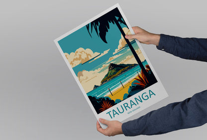 Tauranga Travel Print Wall Art Tauranga Wall Hanging Home Décor Tauranga Gift Art Lovers New Zealand Art Lover Gift Print Art