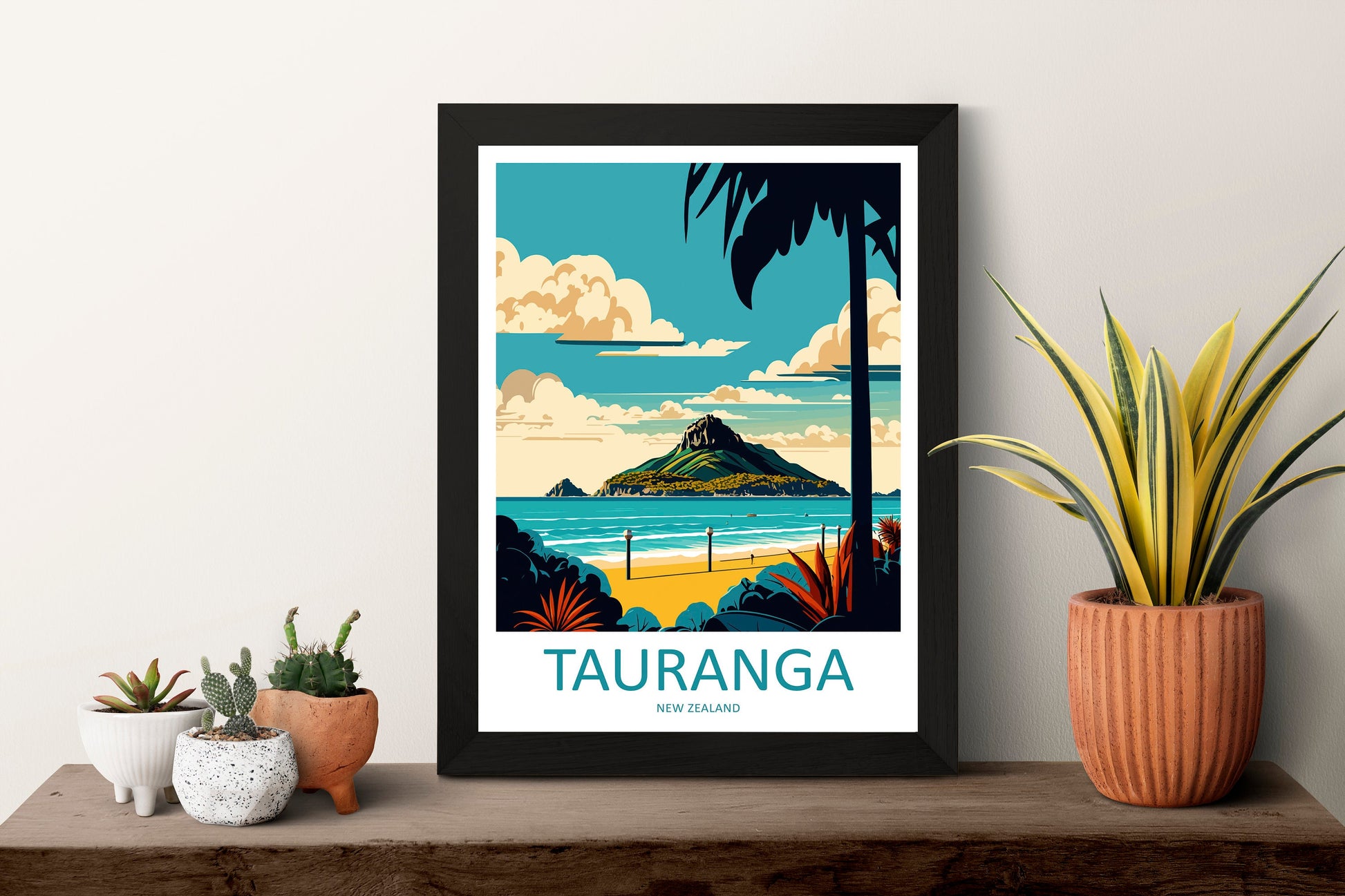 Tauranga Travel Print Wall Art Tauranga Wall Hanging Home Décor Tauranga Gift Art Lovers New Zealand Art Lover Gift Print Art