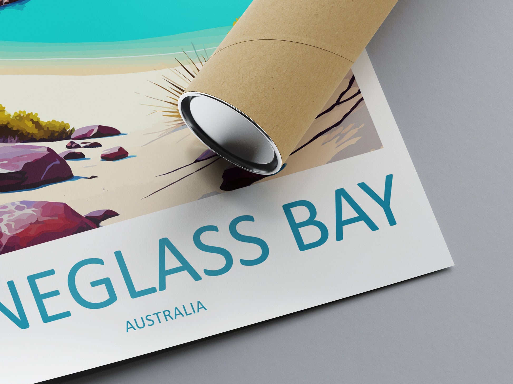 Wineglass Bay Travel Print Wall Art Wineglass Bay Wall Hanging Home Décor Wineglass Bay Gift Art Lovers Wall Art Australia Travel Art