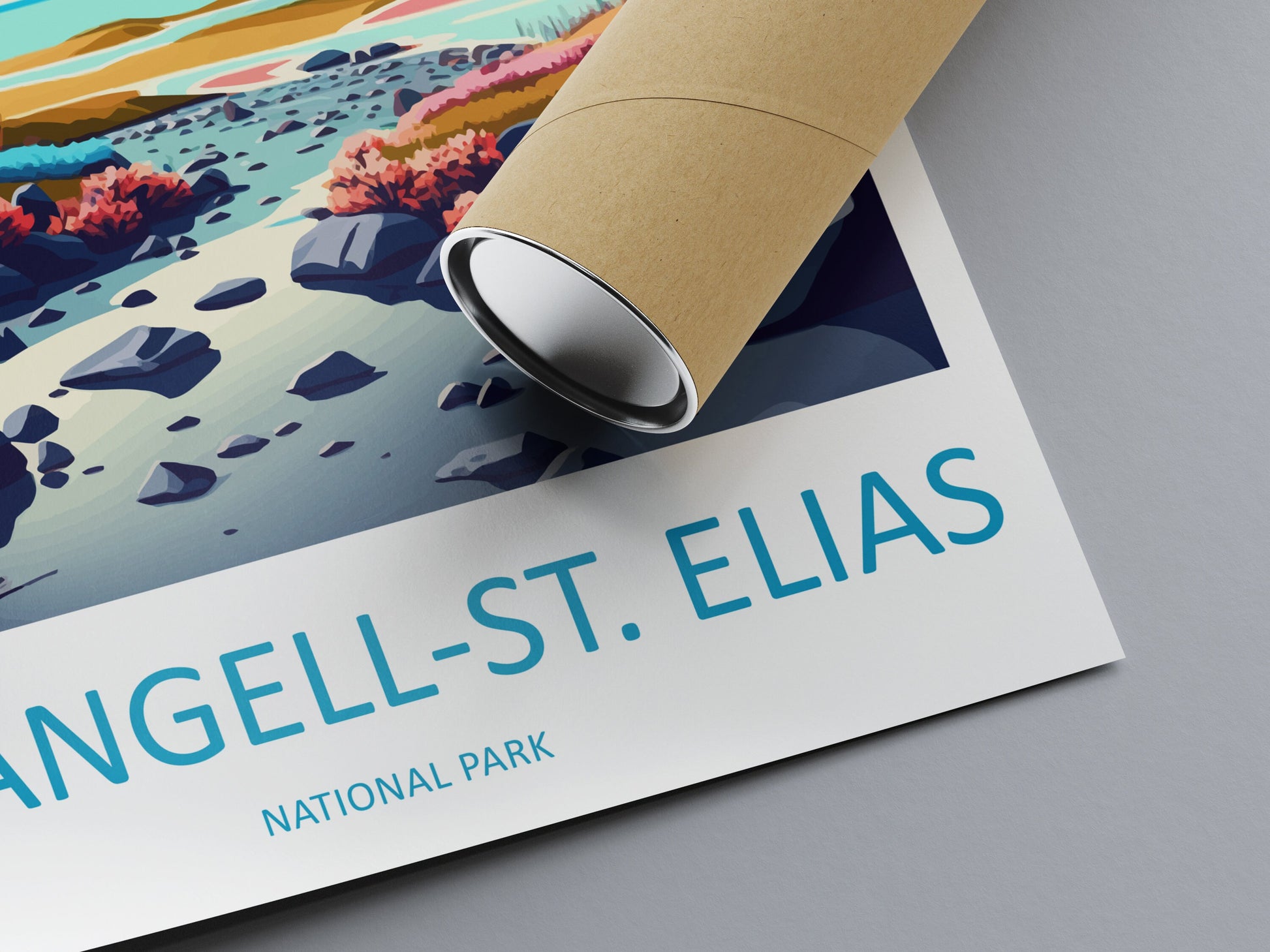 Wrangell-St. Elias National Park Travel Print Wall Art Wrangell-St. Elias National Park Wall Hanging Home Décor Wrangell-St. Elias National