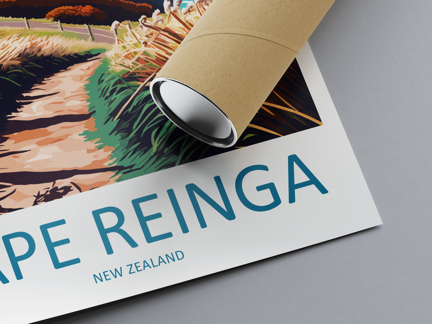 Cape Reinga Travel Print Wall Art Cape Reinga Wall Hanging Home Décor Cape Reinga Gift Art Lovers New Zealand Art Lover Gift Print Art