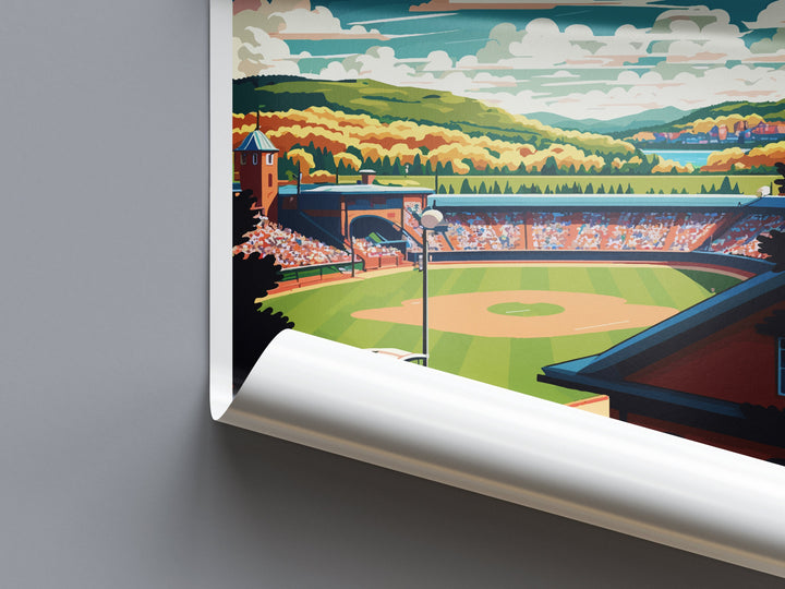 Cooperstown Travel Print Wall Art Cooperstown Wall Hanging Home Décor Cooperstown Gift Art Lovers New York State Art Gift Lover Print
