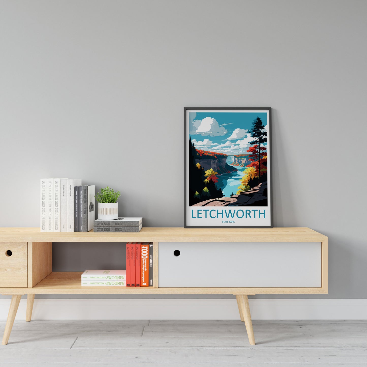 Letchworth State Park Travel Print Wall Art Letchworth Wall Hanging Home Décor Letchworth Gift Art Lovers New York State Art Gift Lover