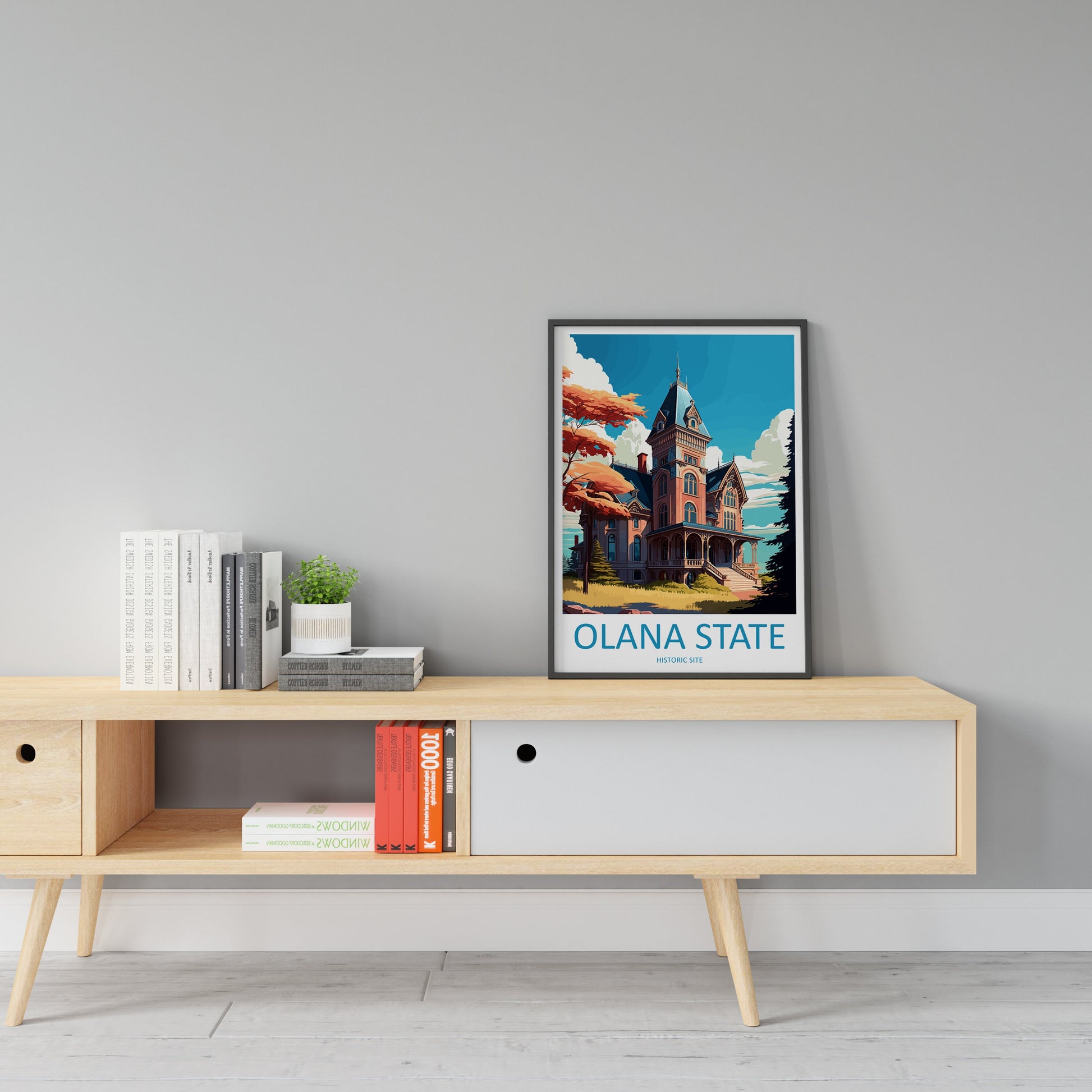 Olana State Historical Site Travel Print Wall Art Olana State Wall Hanging Home Décor Olana State Gift Art Lovers New York State Art Gift