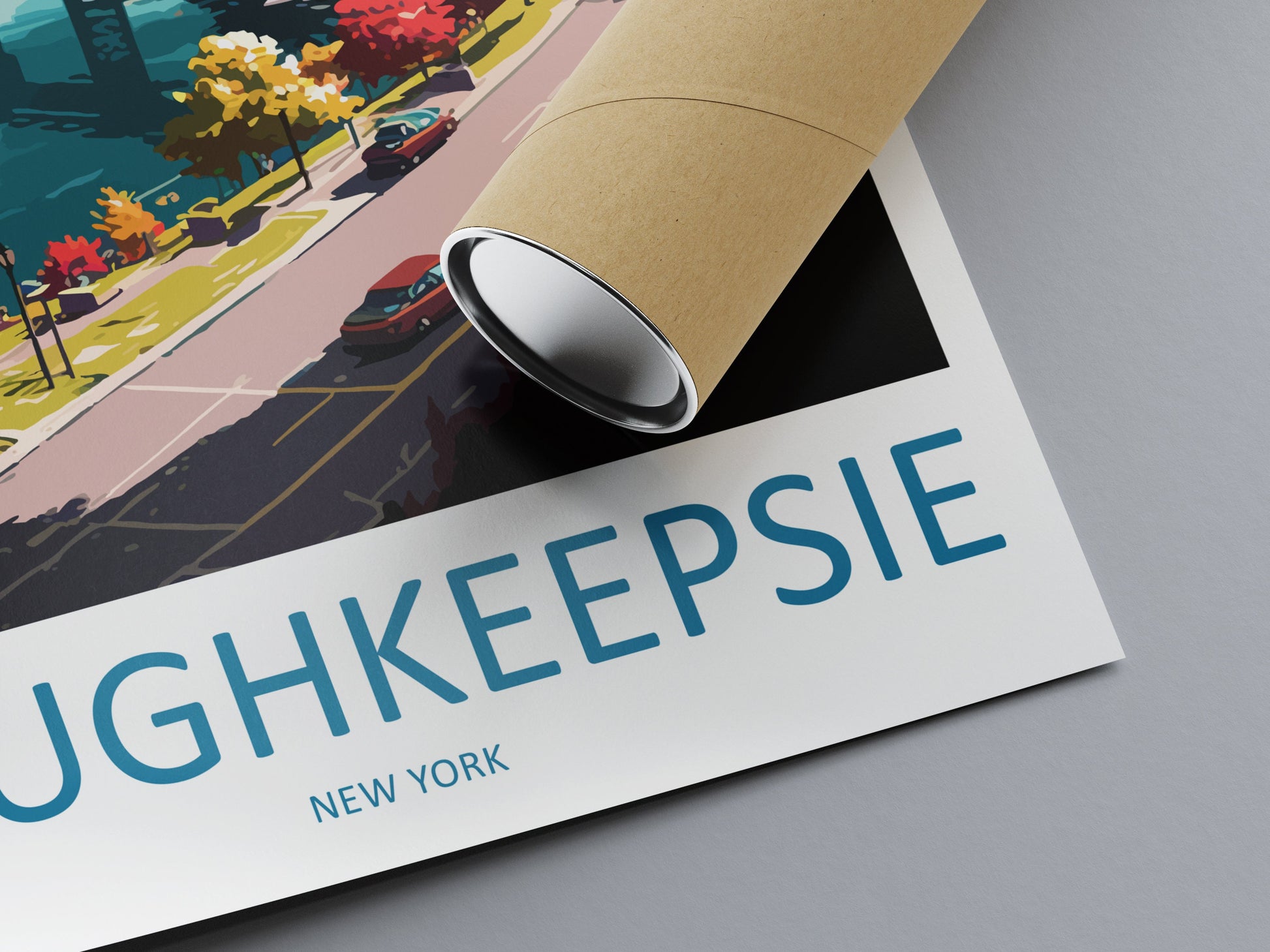 Poughkeepsie Travel Print Wall Art Poughkeepsie Wall Hanging Home Décor Poughkeepsie Gift Art Lovers New York State Art Gift Lover Poster