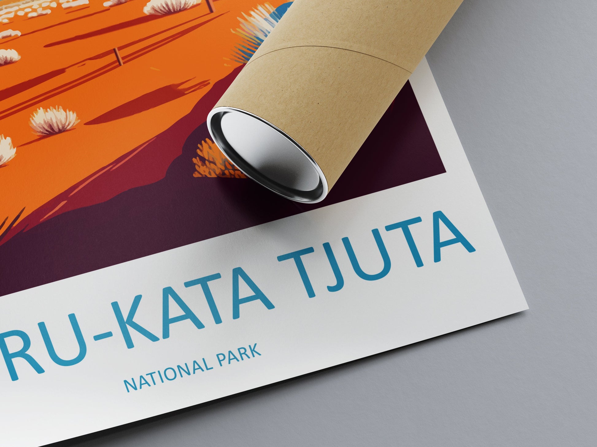 Uluṟu-Kata Tjuṯa National Park Travel Print Wall Art Uluṟu-Kata Tjuṯa Wall Hanging Home Décor Uluṟu-Kata Tjuṯa Gift Art Lovers Wall Art