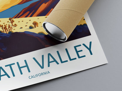 Death Valley National Park Travel Print Wall Art Death Valley Wall Hanging Home Décor Death Valley Gift Art Lovers California Art Lover Gift
