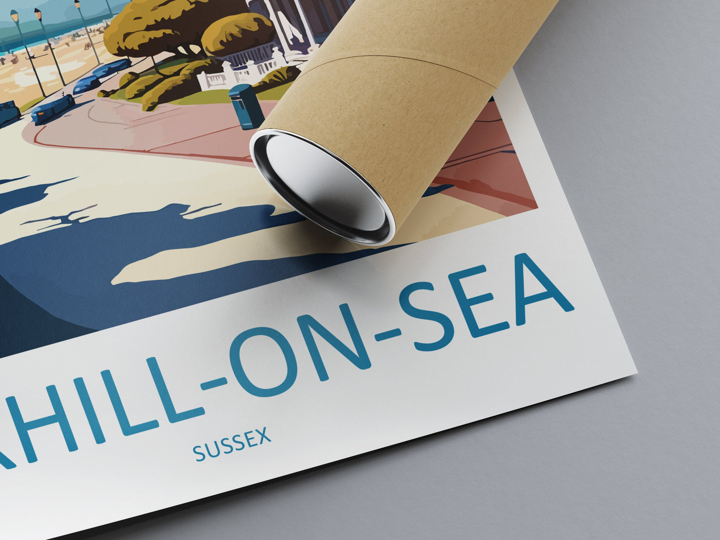 Bexhill-On-Sea Travel Print Wall Art Bexhill-On-Sea Wall Hanging Home Décor Bexhill-On-Sea Gift Art Lovers England Art Lover Gift Print
