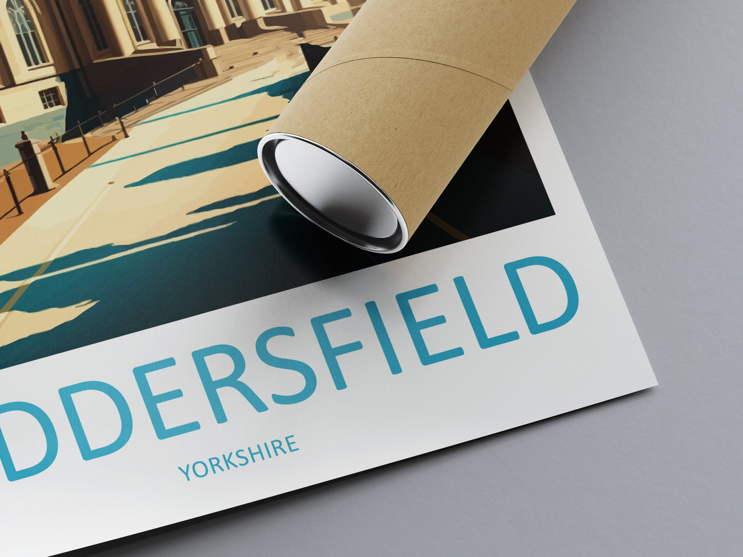 Huddersfield Travel Print Wall Art Huddersfield Wall Hanging Home Décor Huddersfield Gift Art Lovers England Art Lover Gift Print