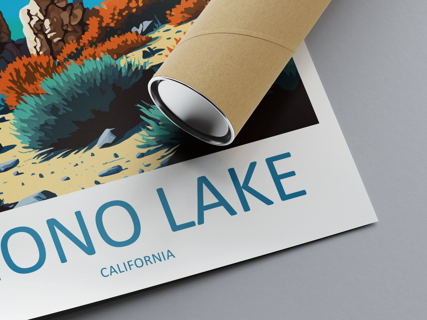 Mono Lake Travel Print Wall Art Mono Lake Wall Hanging Home Décor Mono Lake Gift Art Lovers California Art Lover Gift Mono Lake Art Print