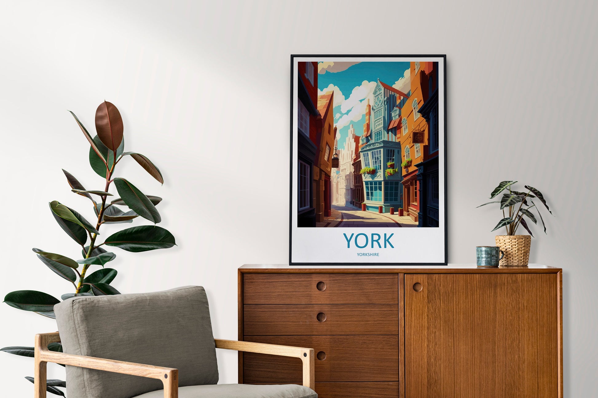 York Travel Print Wall Art York Wall Hanging Home Décor York Gift Art Lovers England Art Lover Gift Print Artwork Yorkshire Art