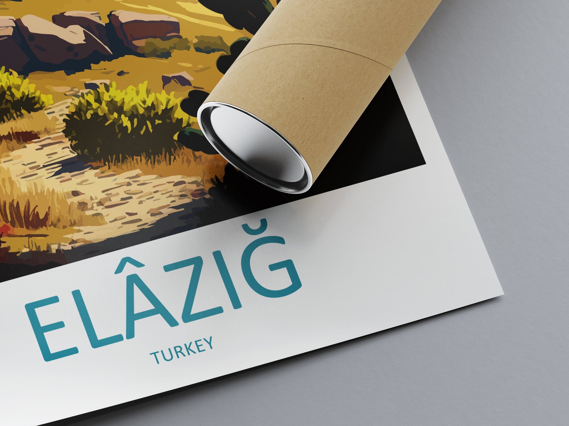 Elâzığ Travel Print Wall Art Elâzığ Wall Hanging Home Decoration Elâzığ Gift Art Lovers Wall Art Print Art Elâzığ Wall Print Turkey
