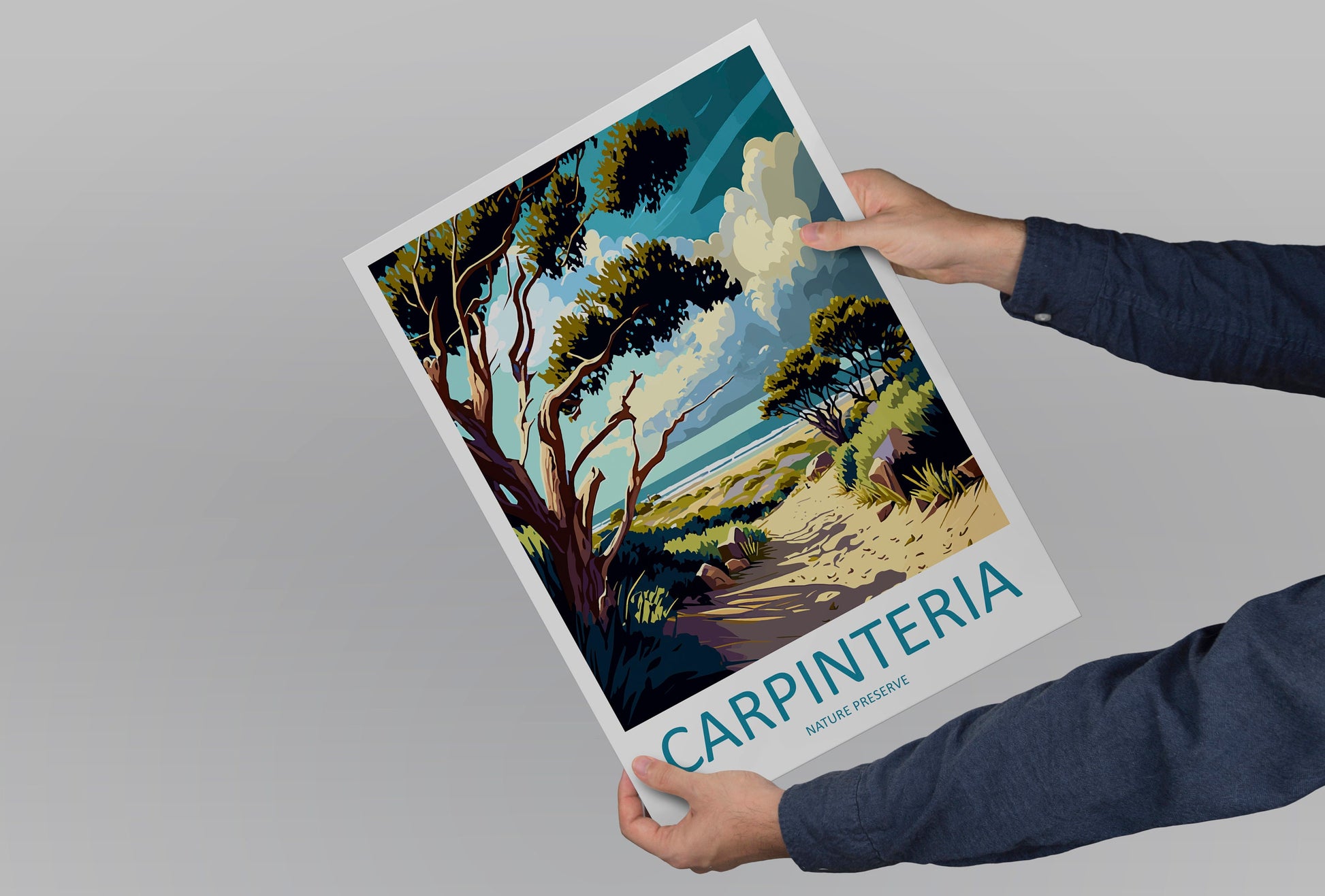 Carpinteria Nature Preserve Travel Print Wall Art Carpinteria Nature Preserve Wall Hanging Home Décor Carpinteria Nature Preserve Gift Art