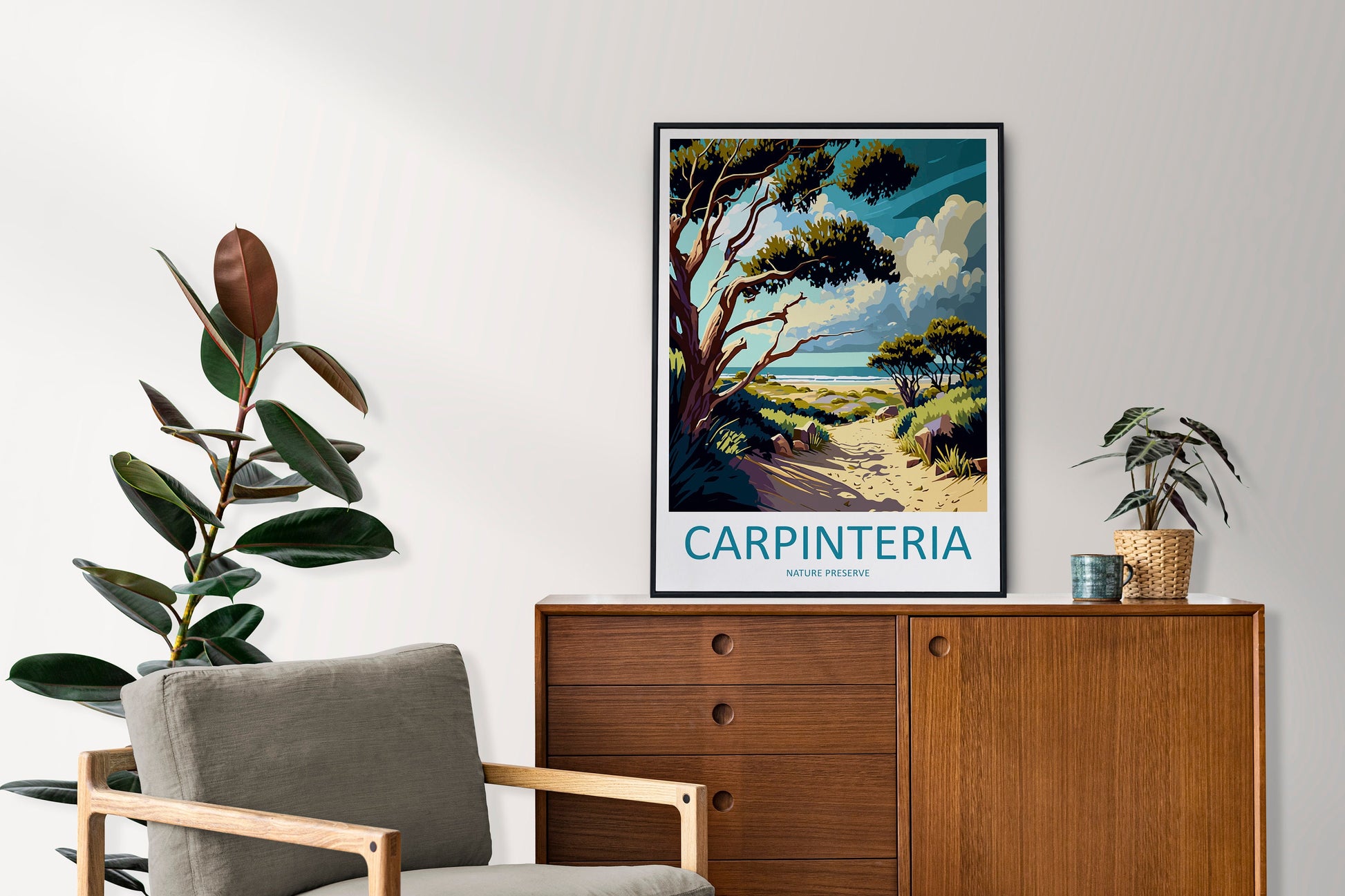 Carpinteria Nature Preserve Travel Print Wall Art Carpinteria Nature Preserve Wall Hanging Home Décor Carpinteria Nature Preserve Gift Art