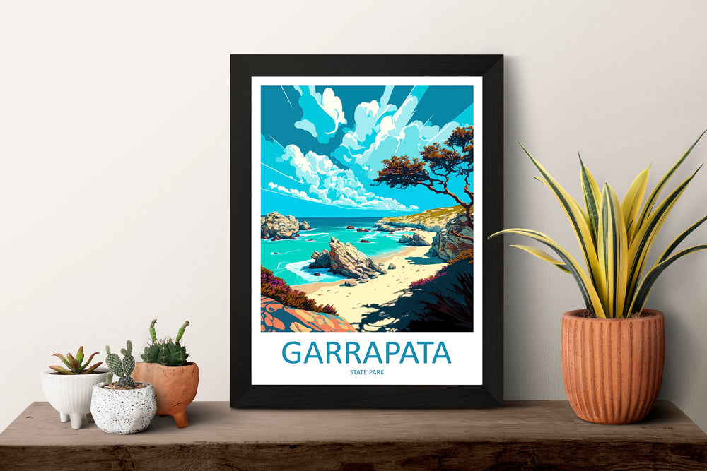 Garrapata State Park Travel Print Wall Art Garrapata Wall Hanging Home Décor Garrapata Gift Art Lovers California Art Lover Gift Print