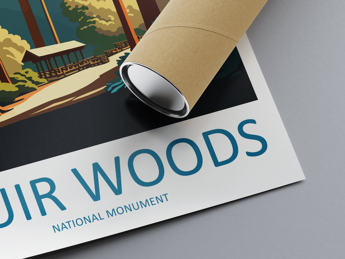 Muir Woods National Monument Travel Print Wall Art Muir Woods Wall Hanging Home Décor Muir Woods Gift Art Lovers California Art Lover Gift