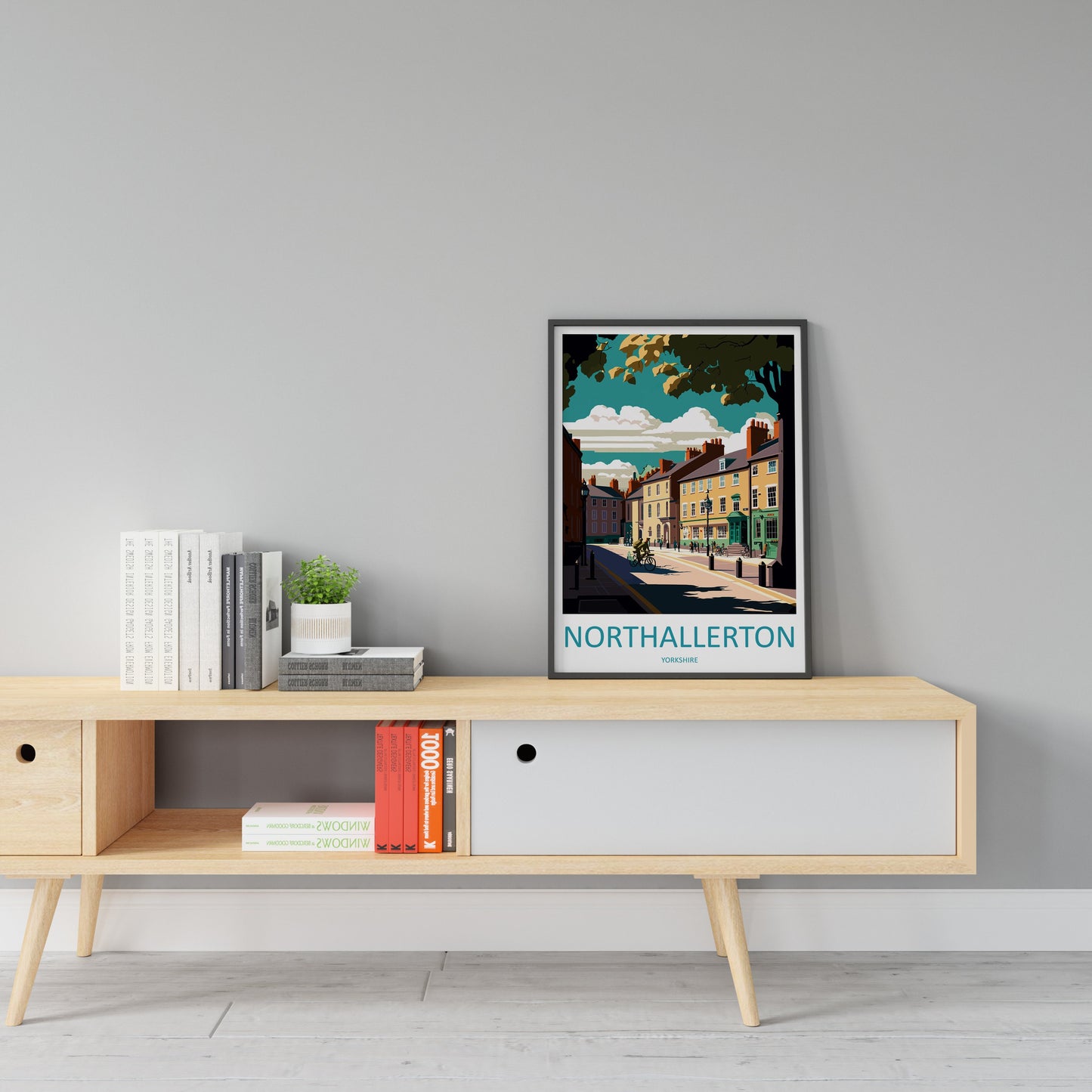 Northallerton Travel Print Wall Art Northallerton Wall Hanging Home Décor Malham Cove Gift Art Lovers England Art Lover Gift Print Artwork