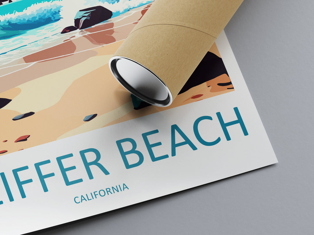 Pfeiffer Beach Travel Print Wall Art Pfeiffer Beach Wall Hanging Home Décor Pfeiffer Beach Gift Art Lovers California Art Poster PfeifferArt
