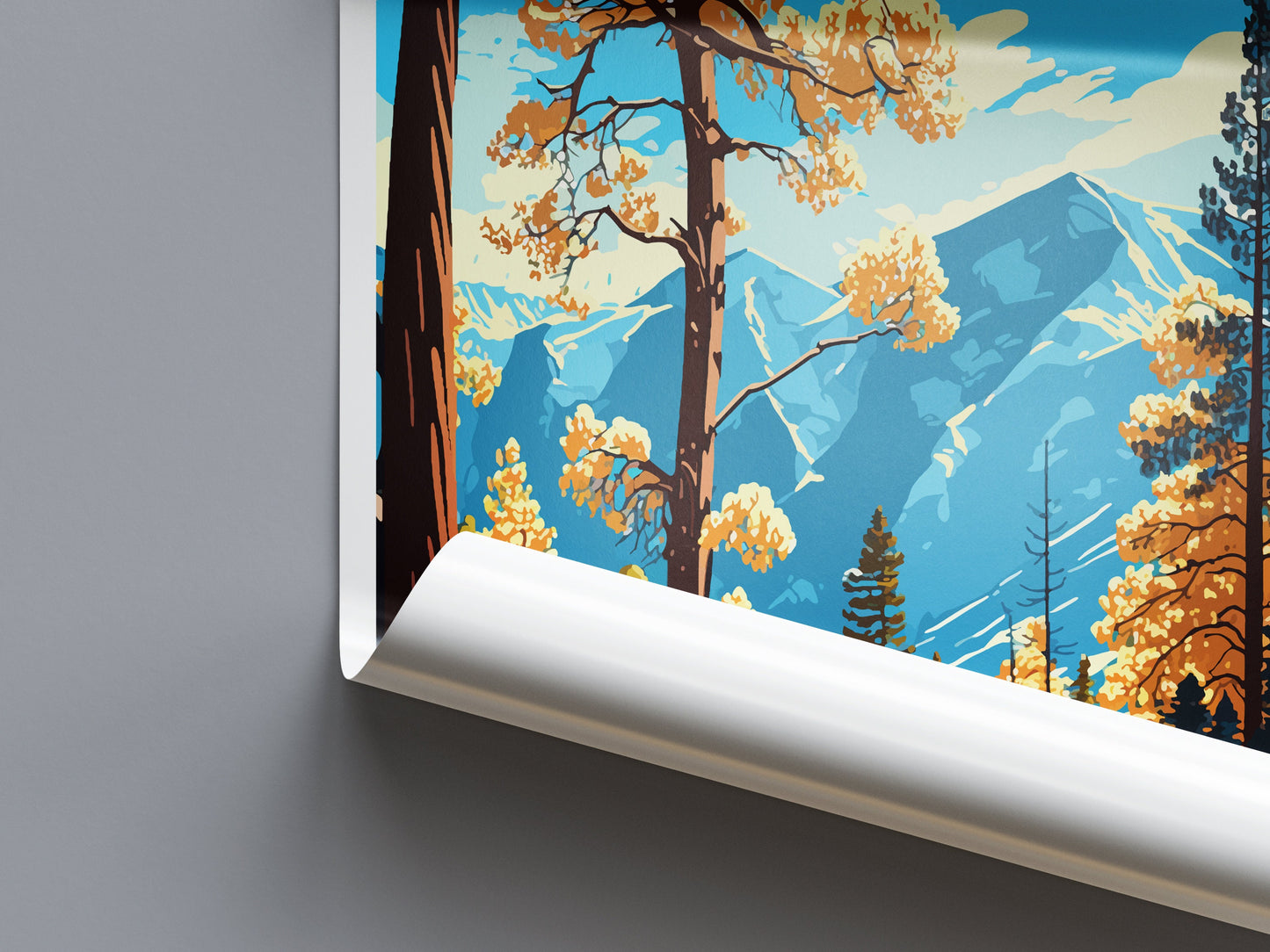 San Bernardino Travel Print Wall Art San Bernardino Wall Hanging Home Décor San Bernardino Gift Art Lovers California Art Poster