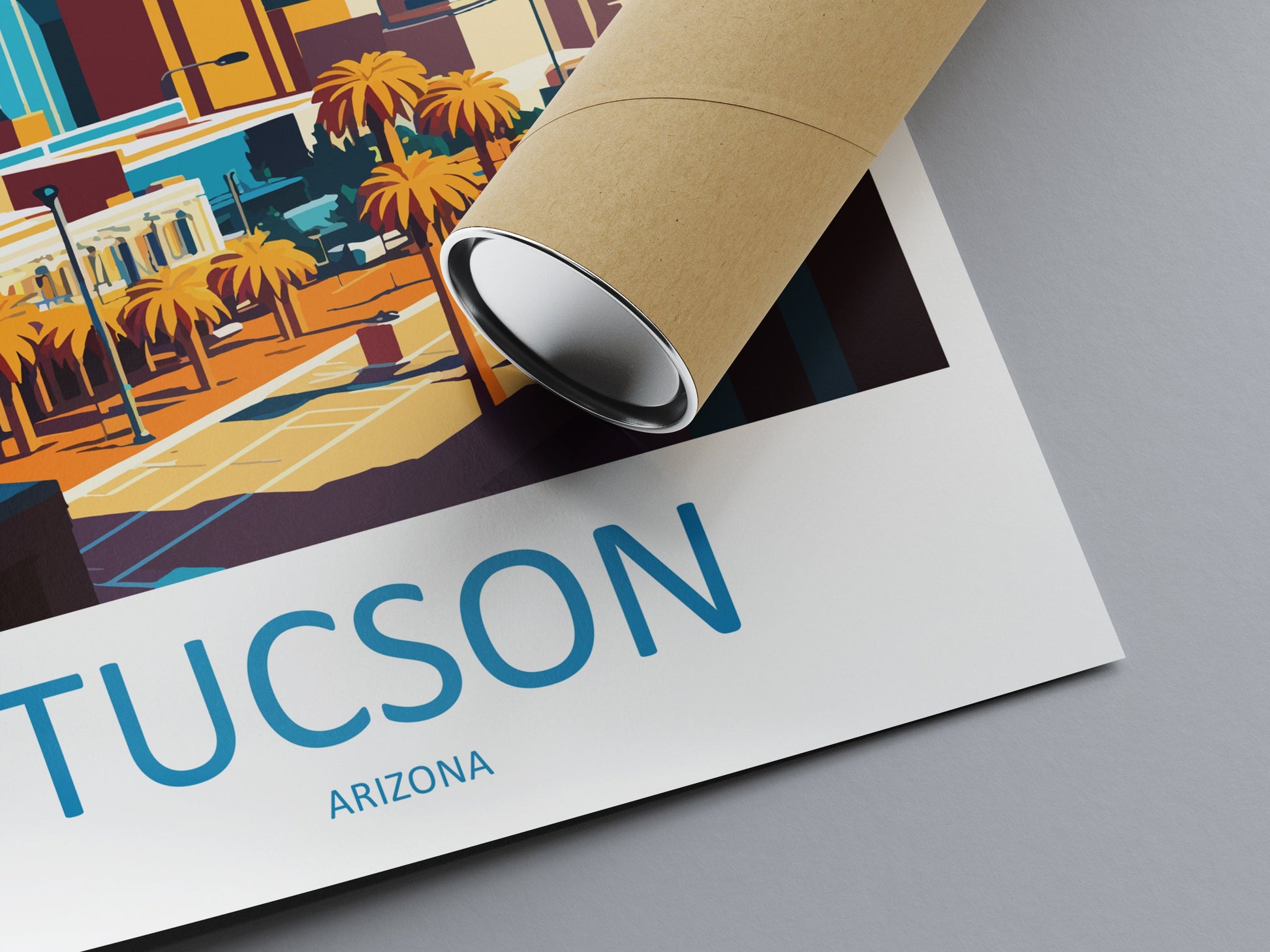 Tucson Travel Print Wall Art Tucson Wall Hanging Home Décor Tucson Gift Art Lovers Arizona Art Lover Gift Arizona Print Decor