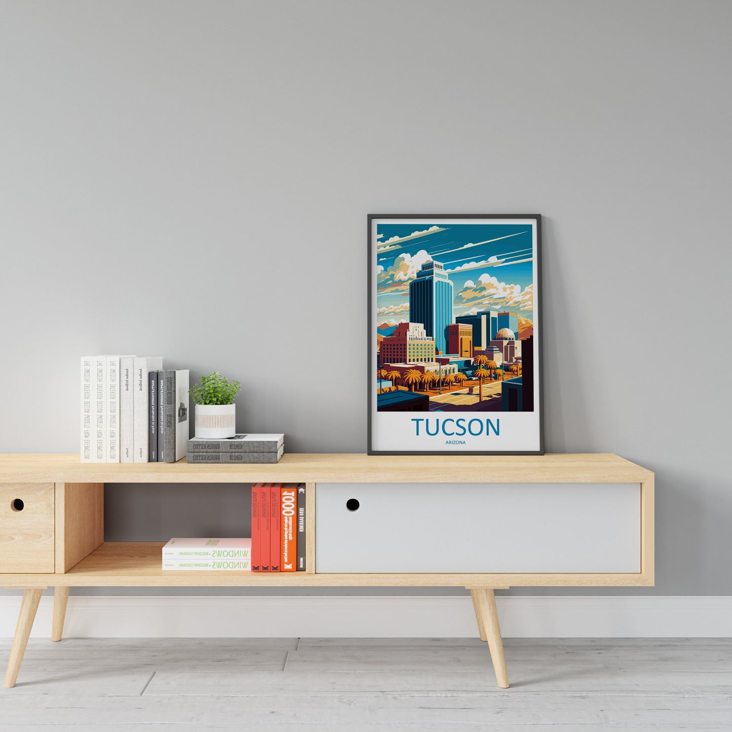 Tucson Travel Print Wall Art Tucson Wall Hanging Home Décor Tucson Gift Art Lovers Arizona Art Lover Gift Arizona Print Decor