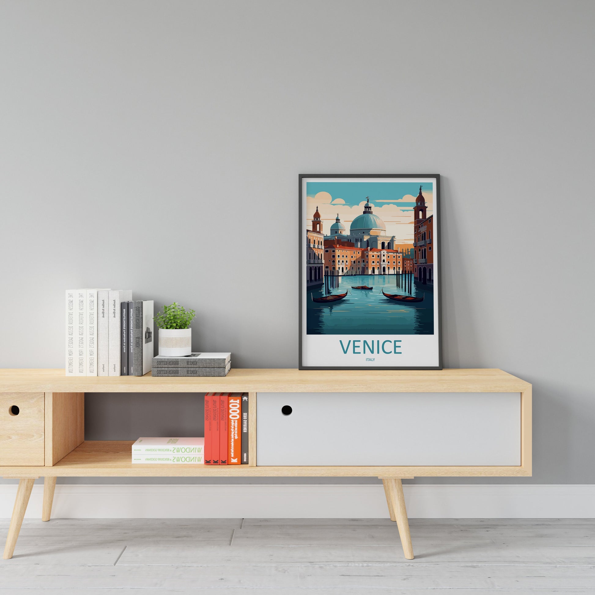 Venice Travel Print Wall Art Venice Italy Wall Hanging Home Decoration Venice Gift Art Lovers Wall Art Print Venice Italy St. Mark's Square