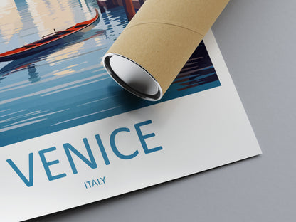 Venice Travel Print Wall Art Venice Italy Wall Hanging Home Decoration Venice Gift Art Lovers Wall Art Print Venice Italy St. Mark's Square
