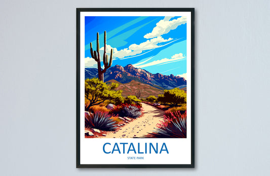 Catalina State Park Travel Print Wall Art Catalina State Park Wall Hanging Home Décor Catalina State Park Gift Art Lovers Arizona Art Lover
