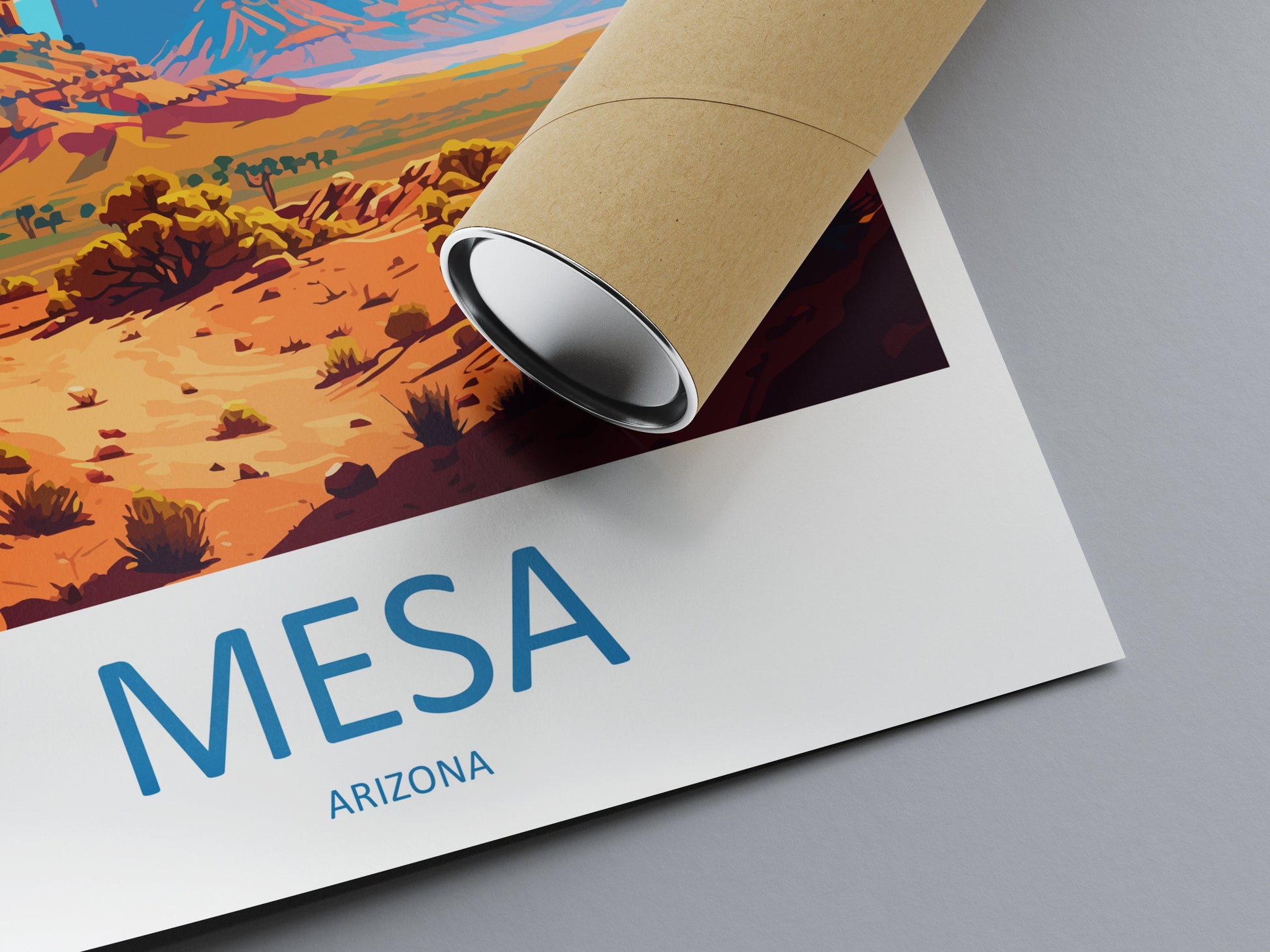 Mesa Travel Print Wall Art Mesa Wall Hanging Home Décor Mesa Gift Art Lovers Arizona Art Lover Gift Arizona Travel Poster Artwork