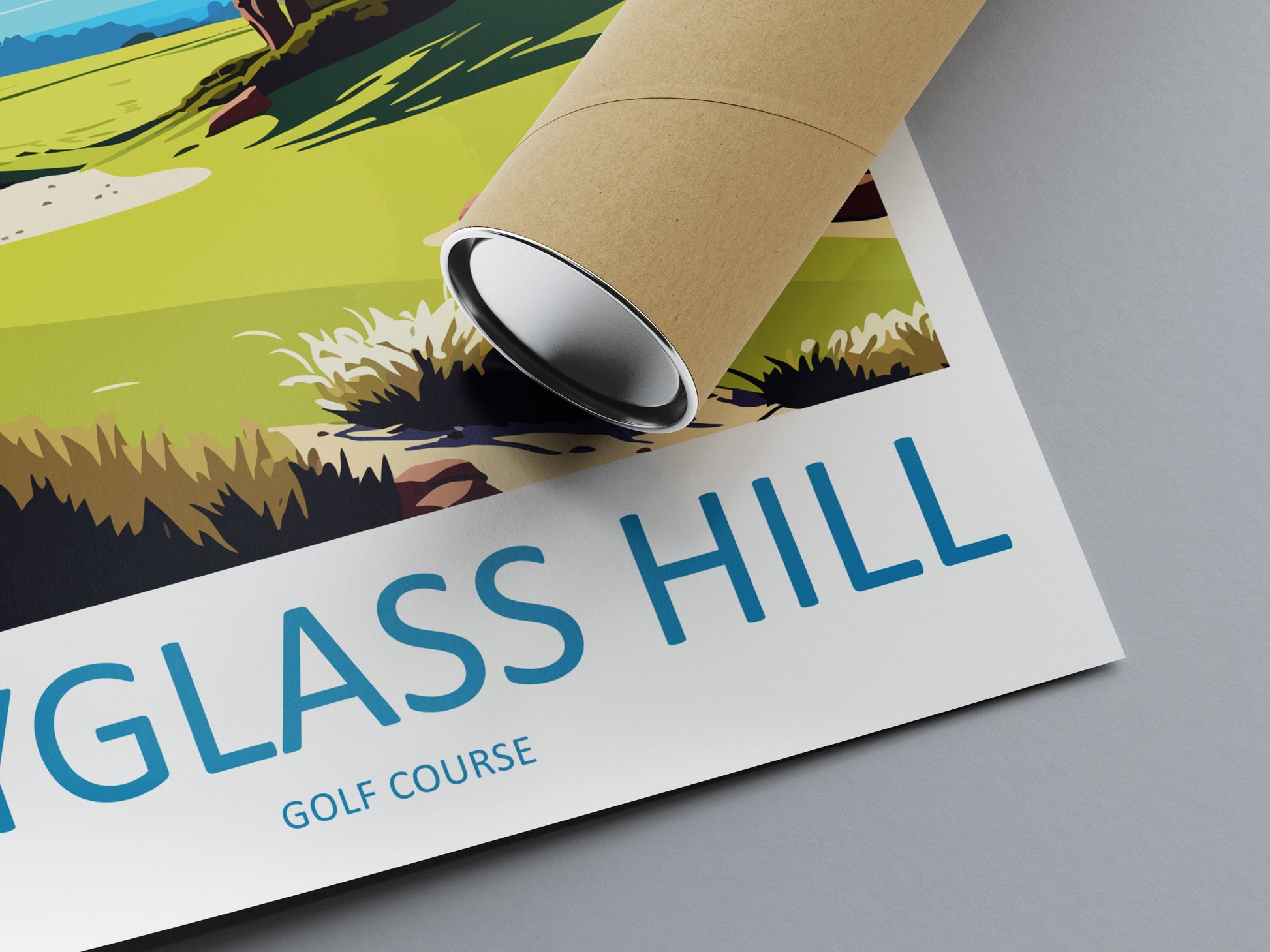 Spyglass Hill Golf Course Travel Print Wall Art Spyglass Hill Wall Hanging Home Décor Spyglass Hill Gift Art Lovers Golf Art Poster