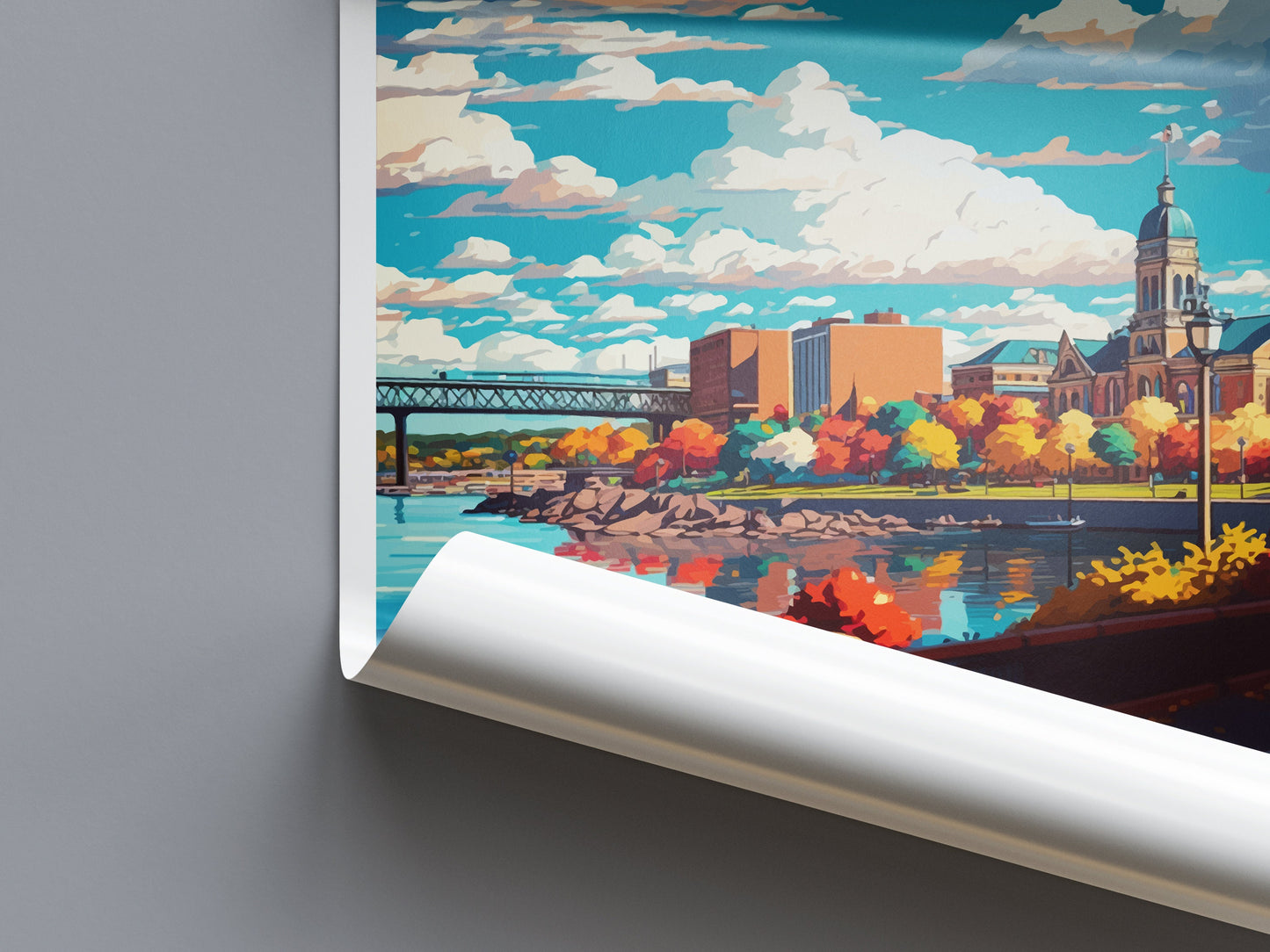 Harrisburg Travel Print Wall Art Harrisburg Wall Hanging Home Décor Harrisburg Gift Art Lovers Pennsylvania Art Lover Travel Art
