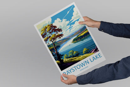 Raystown Lake Travel Print Wall Art Raystown Lake Wall Hanging Home Décor Raystown Lake Gift Art Lovers Pennsylvania Art Lover Travel Poster