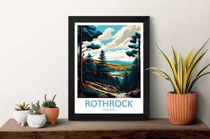 Rothrock State Forest Travel Print Wall Art Rothrock State Forest Wall Hanging Home Décor Rothrock State Forest Gift Art Lovers Pennsylvania
