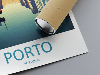 Porto Travel Print Wall Art Porto Wall Hanging Home Décor Porto Gift Art Lovers Portugal Art Lover Gift Porto Wall Décor Porto Travel Art