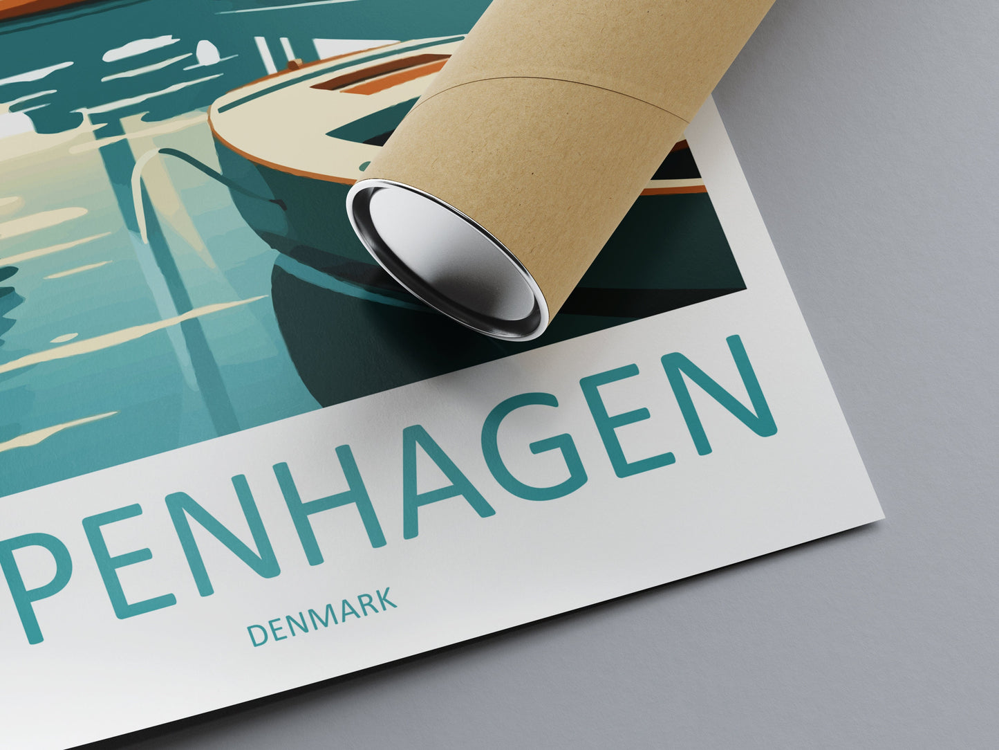 Copenhagen Travel Print Wall Art Copenhagen Wall Hanging Home Décor Copenhagen Gift Art Lovers Denmark Art Lover Gift Copenhagen Wall Décor