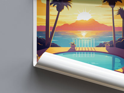San Diego Travel Print Wall Art San Diego Wall Hanging Home Décor San Diego Gift Art Lovers California Art Lover Gift San Diego Poster