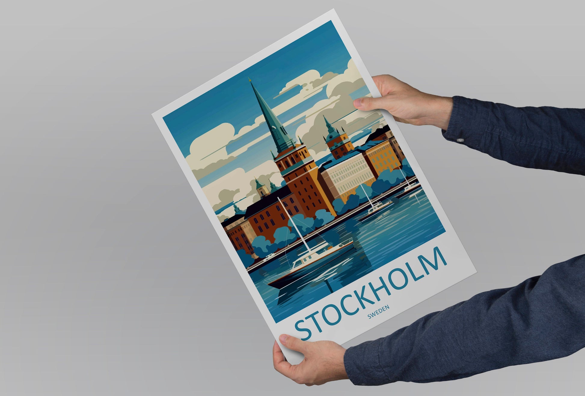 Stockholm Print Stockholm Home Décor Sweden Art Print Stockholm Wall Print For Sweden Gift Wall Hanging Stockholm Home Decor Artwork Swedish