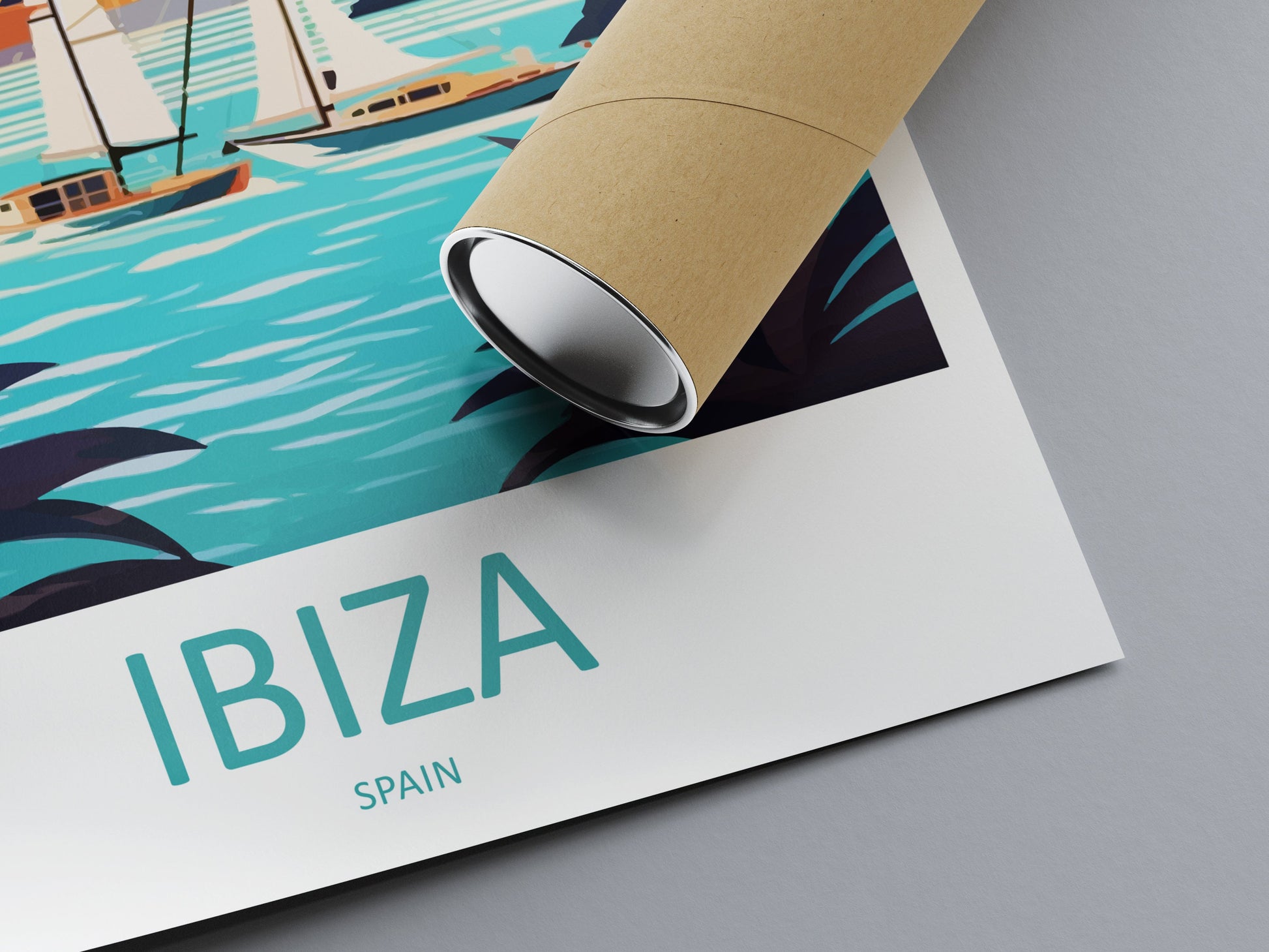Ibiza Travel Print Wall Art Ibiza Wall Hanging Home Décor Ibiza Gift Art Lovers Spain Art Lover Gift Ibiza Wall Décor Ibiza Spain Print