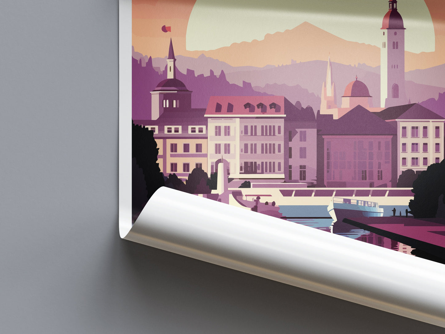 Prague Travel Print Wall Art Prague Wall Hanging Home Décor Prague Gift Art Lovers Czech Republic Art Lover Gift Prague Art Decor