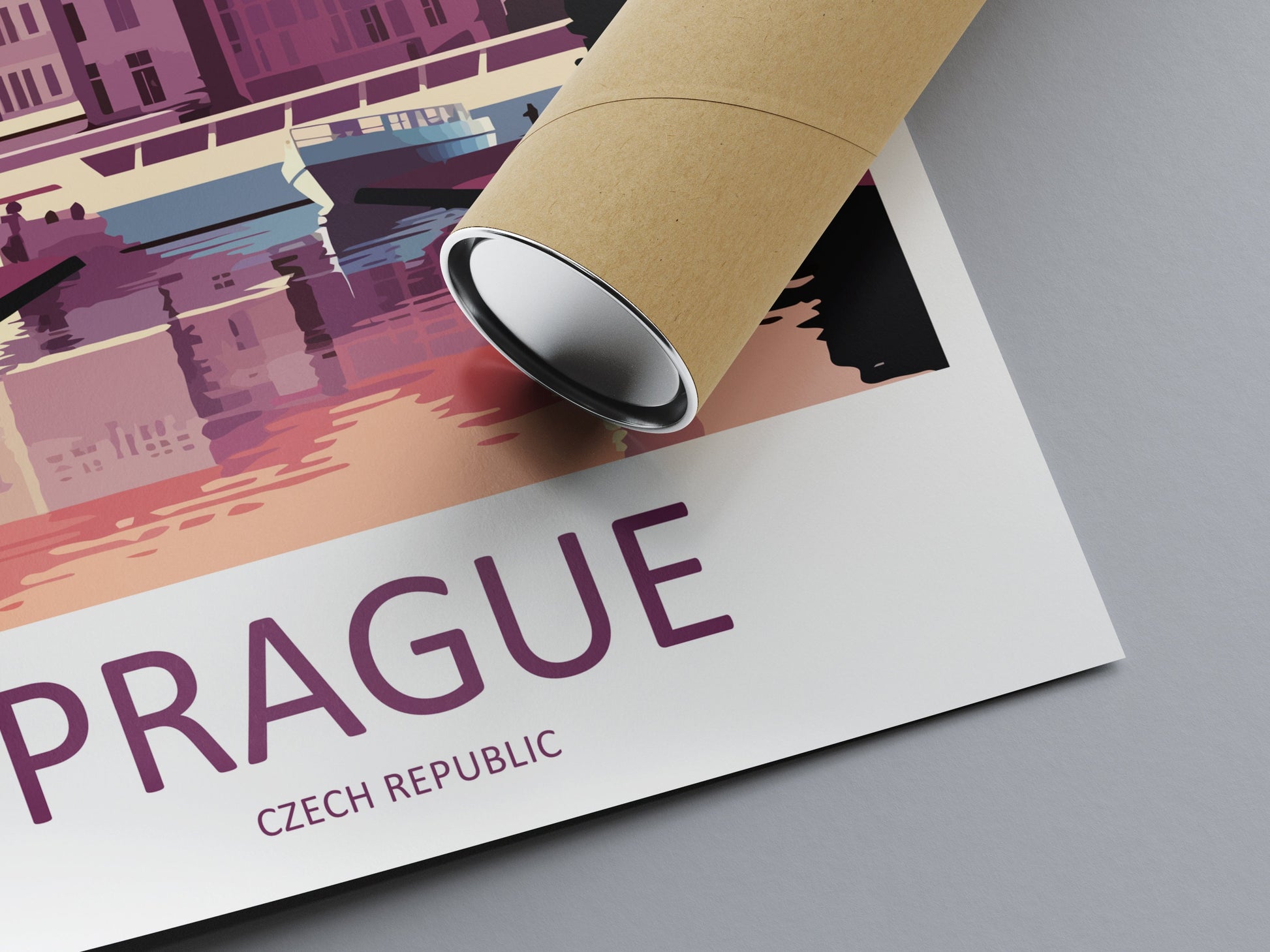 Prague Travel Print Wall Art Prague Wall Hanging Home Décor Prague Gift Art Lovers Czech Republic Art Lover Gift Prague Art Decor